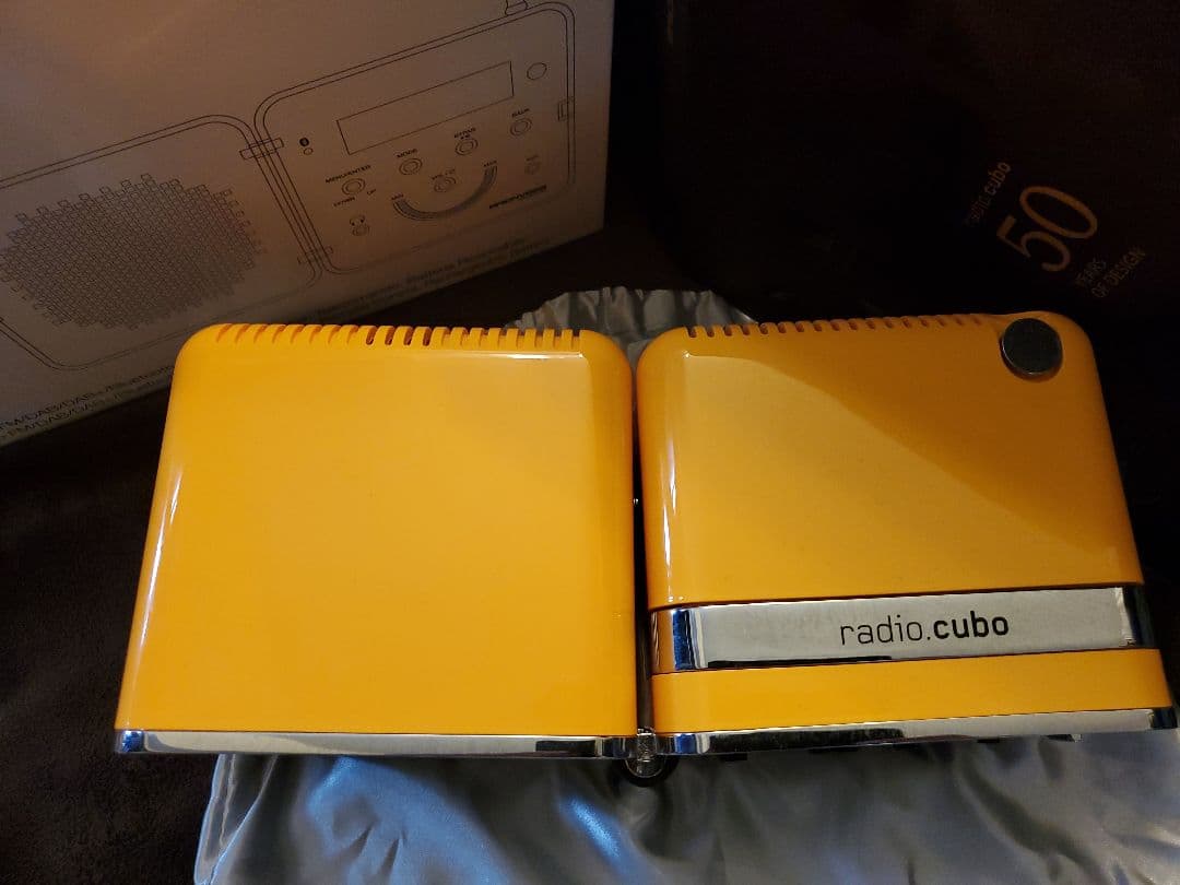 【未使用に近い・希少】ブリオンベガ radio.cubo 50周年記念モデル