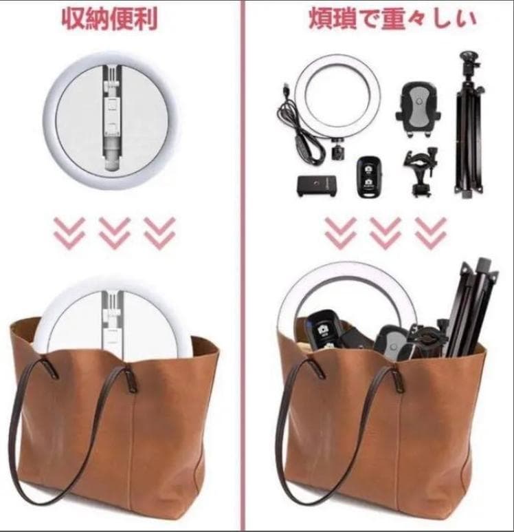 ワンランク上の綺麗な撮影可能♪❤プロ仕様❣LEDリングライト