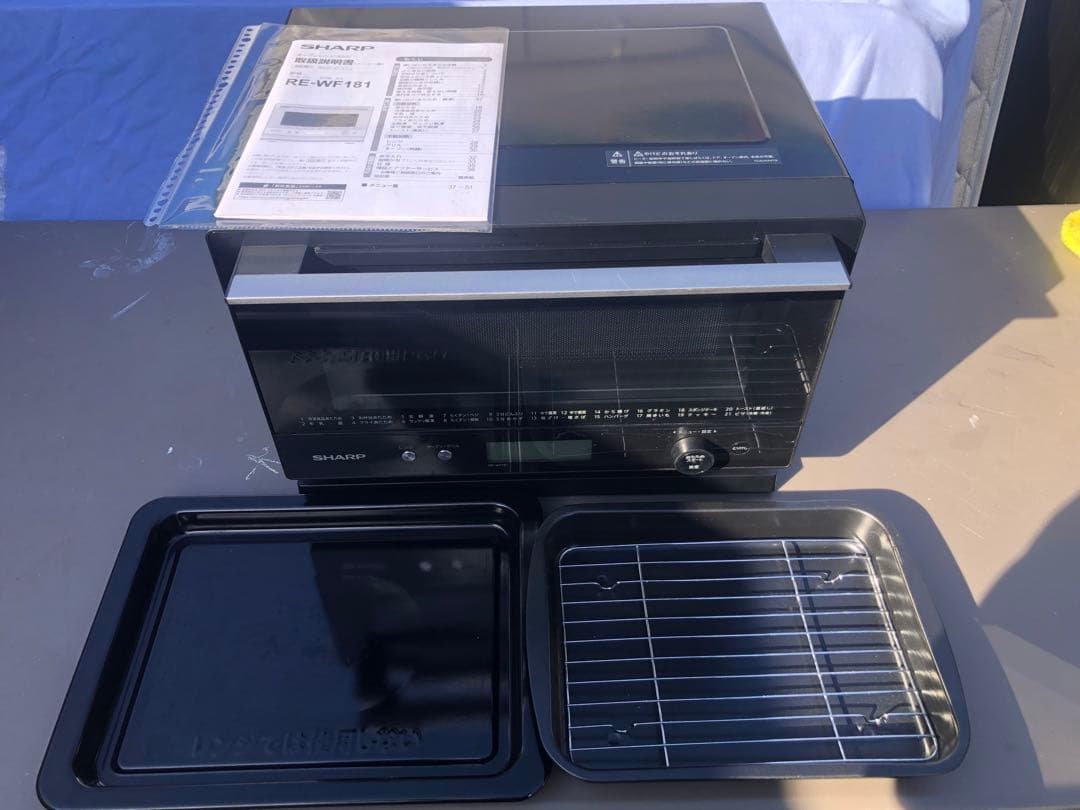 SHARP　オーブンレンジ　RE-WF181-B 2020年製