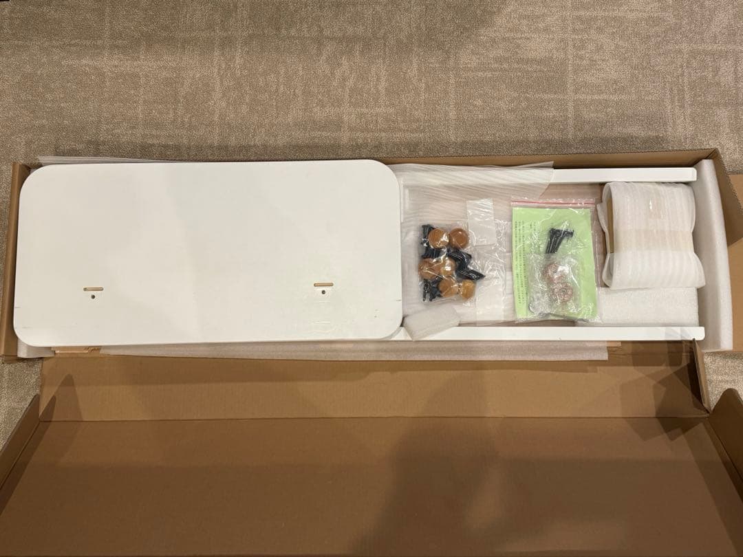 2歳〜5歳⭐︎HOPPL ホップル　べベッド　キッズベッド　ホワイト　マット別出品