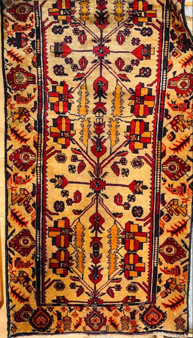 キリム 180×93㎝ ビンテージ 絨毯