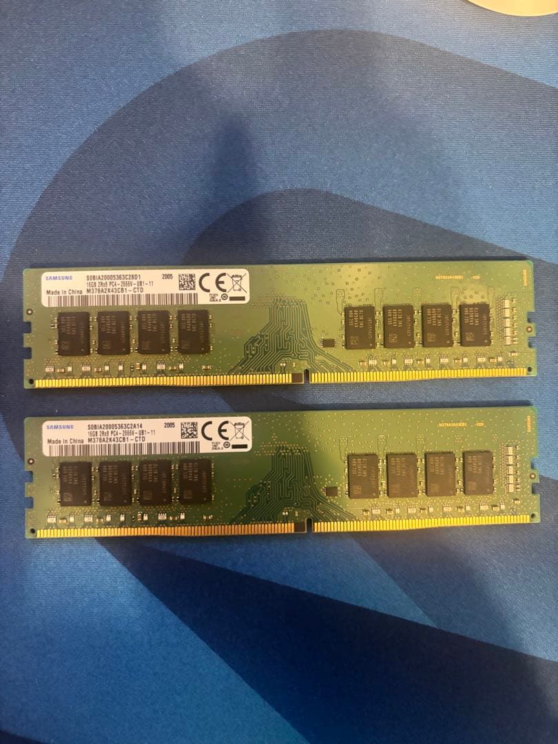 Samsung DDR4 メモリー 16GB×2枚 2400MHz