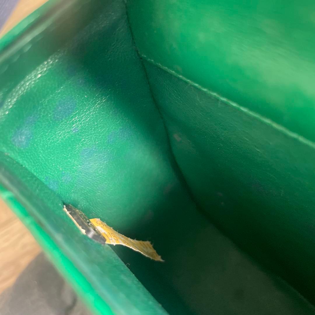 コンテス　ハンドバッグ　グリーン　comtesse