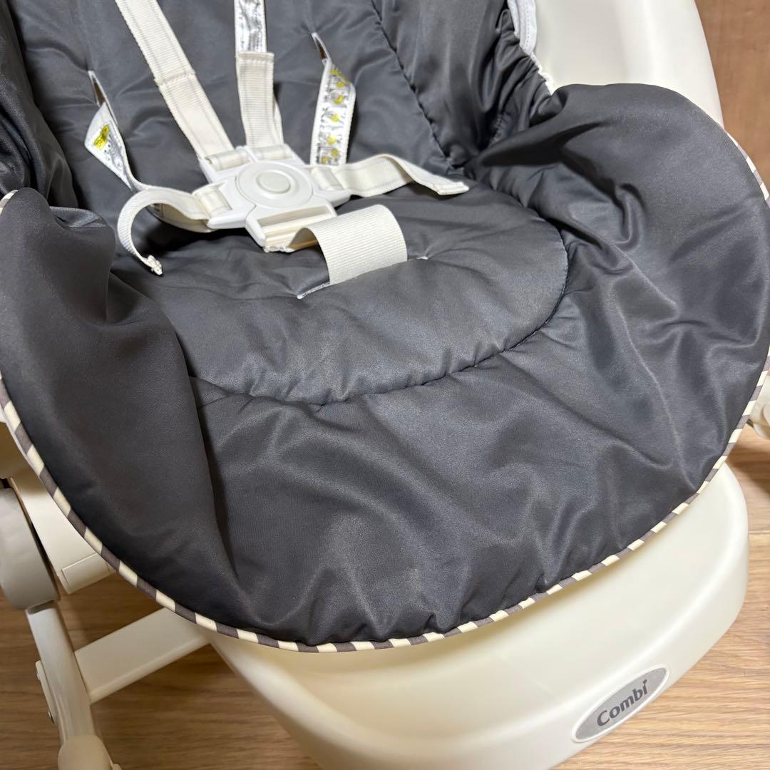 極美品✨コンビ ハイローチェア ネムリラ FF セサミグレー 手動 リバーシブル