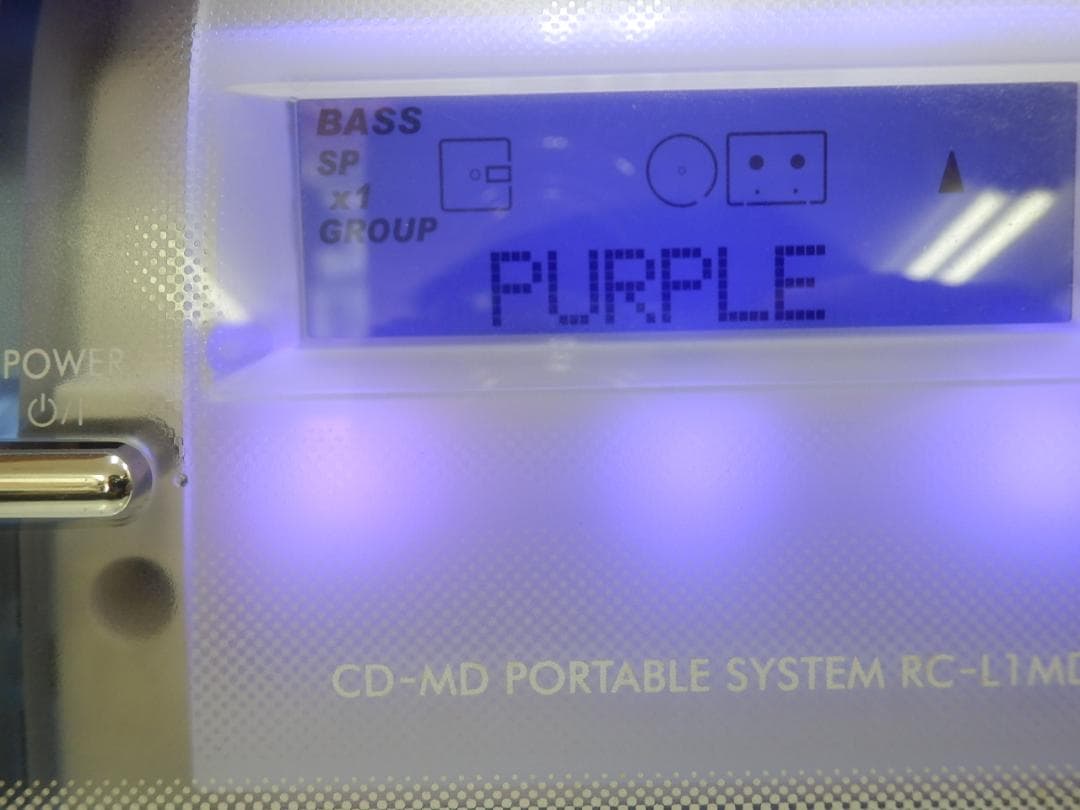 Victor ビクター CD-MDラジカセ RC-L1MD Clavia