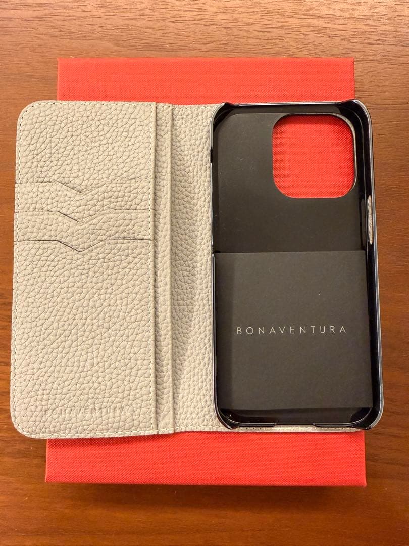 BONAVENTURA iPhone14pro チャコール×トゥルーグレー