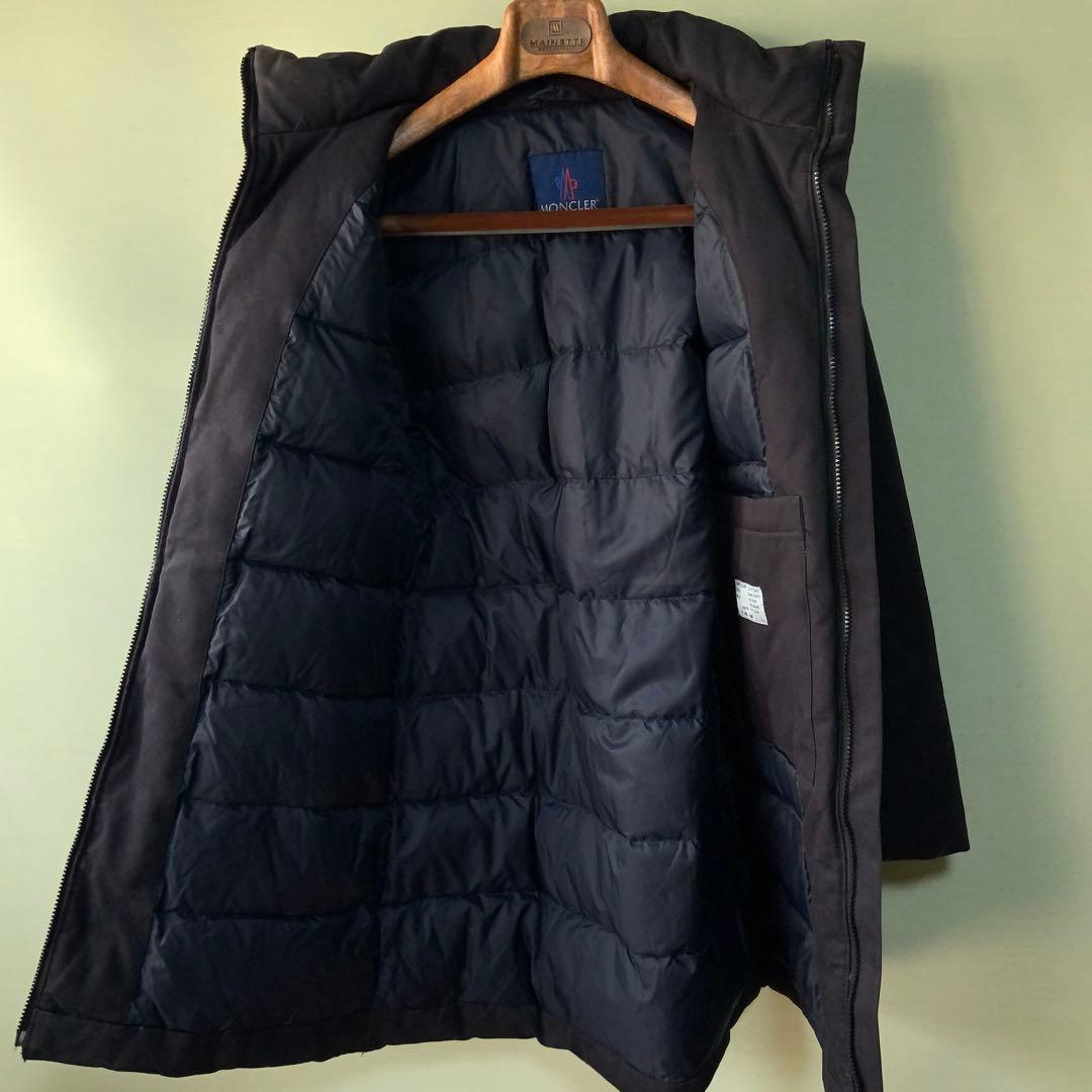 フランス製MONCLERモンクレール 青タグ 1 ダウンジャケット ネイビー