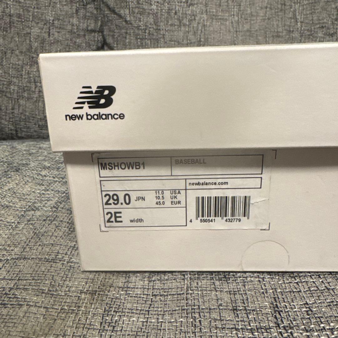new balance S01 スパイク　大谷翔平　29cm