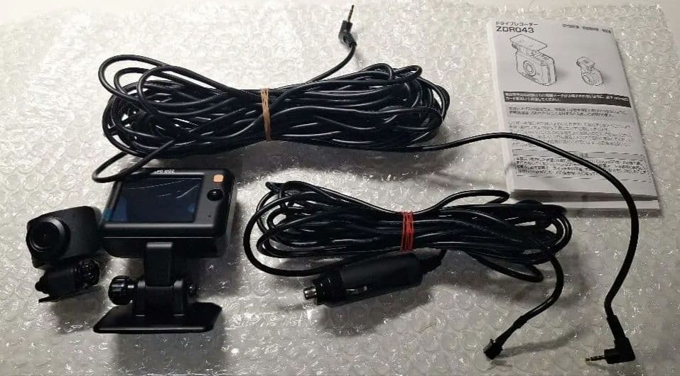 コムテック 小型 ドライブレコーダー ZDR-043 動作良好 美品