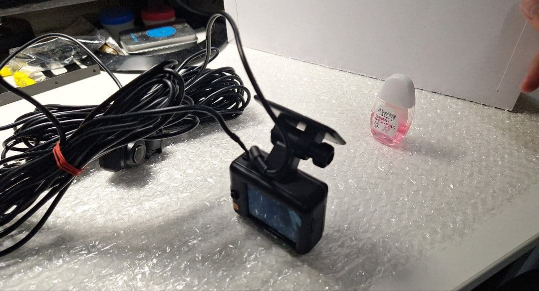 コムテック 小型 ドライブレコーダー ZDR-043 動作良好 美品