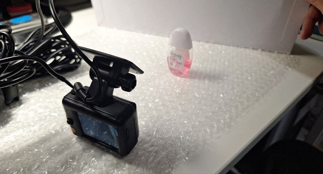 コムテック 小型 ドライブレコーダー ZDR-043 動作良好 美品