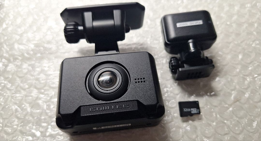 コムテック 小型 ドライブレコーダー ZDR-043 動作良好 美品