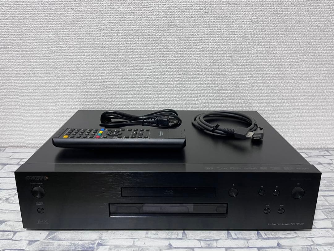 レア　リモコン付　オンキョー　ブルーレイプレイヤー　BD-SP809