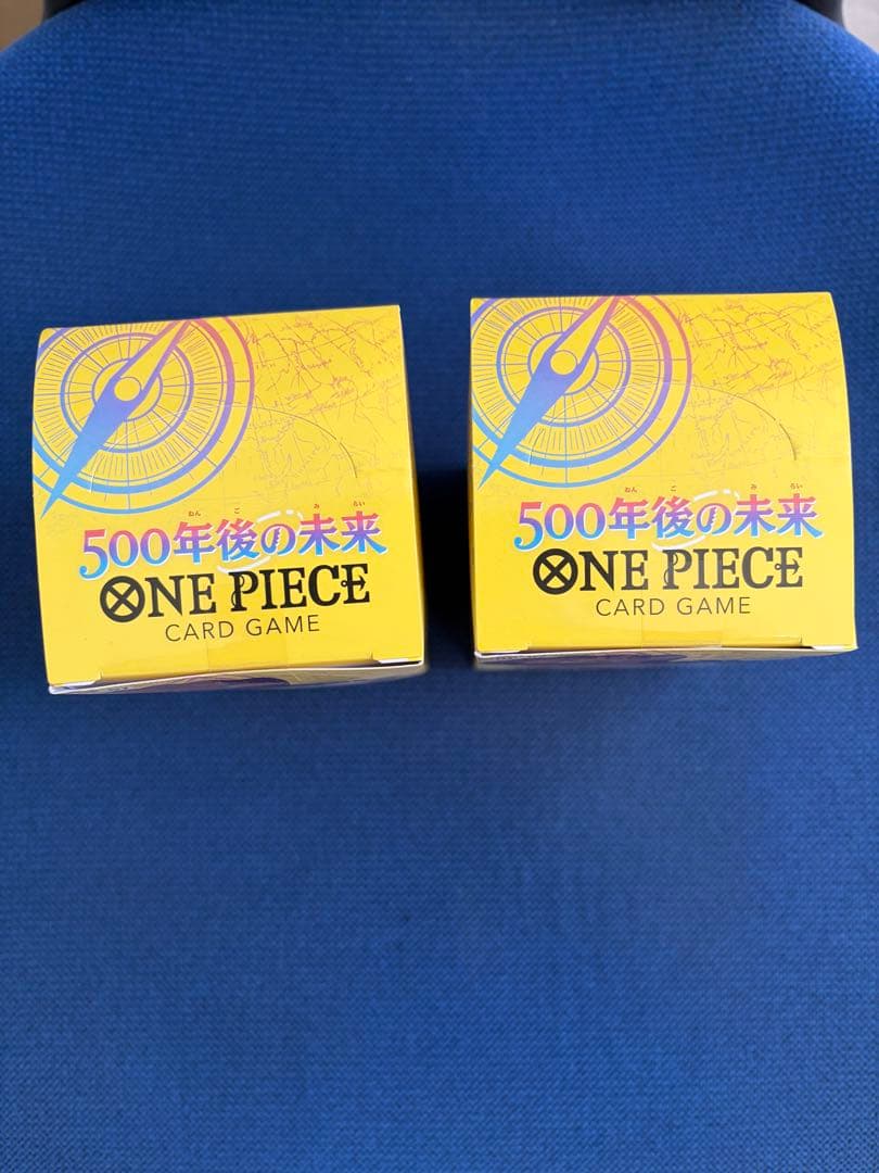 ワンピースカードゲーム「500年後の未来」 OP-07 ２box テープ付き