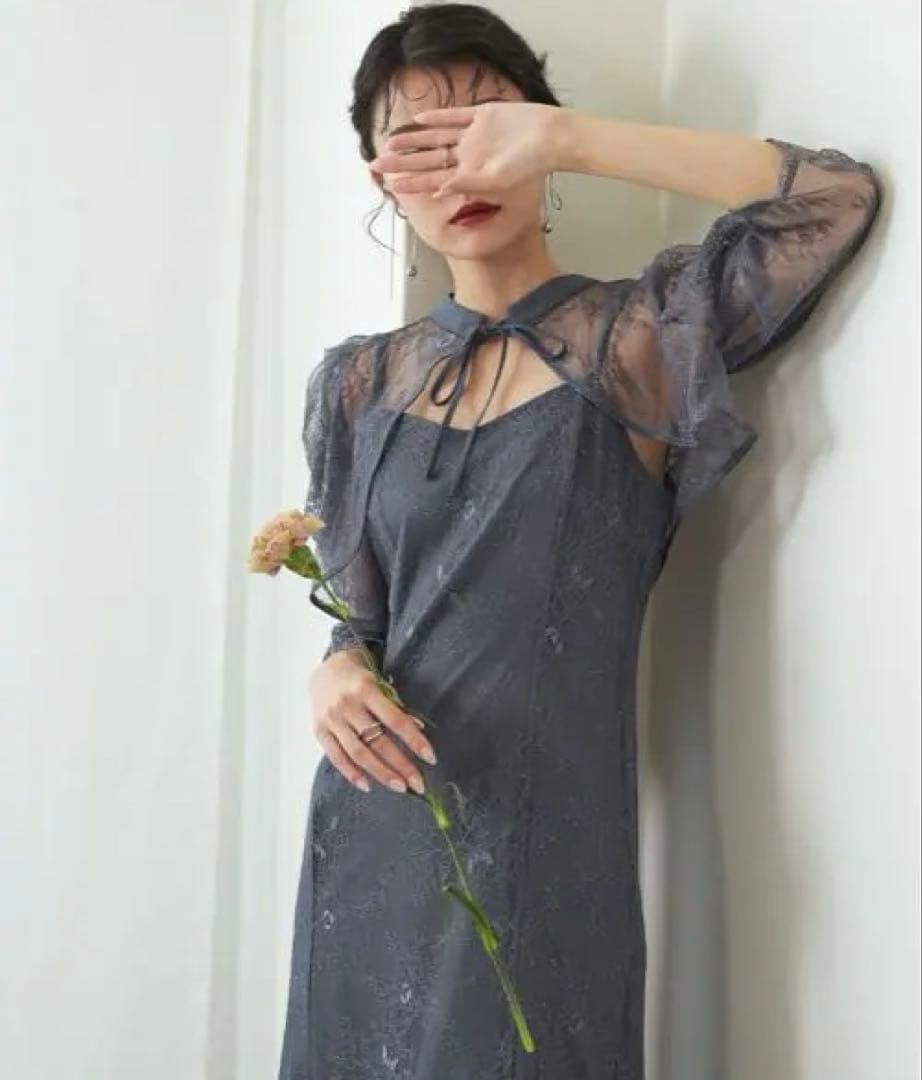 3way レースボレロセット フレア 2点 セット オケージョンドレス　タグ付き