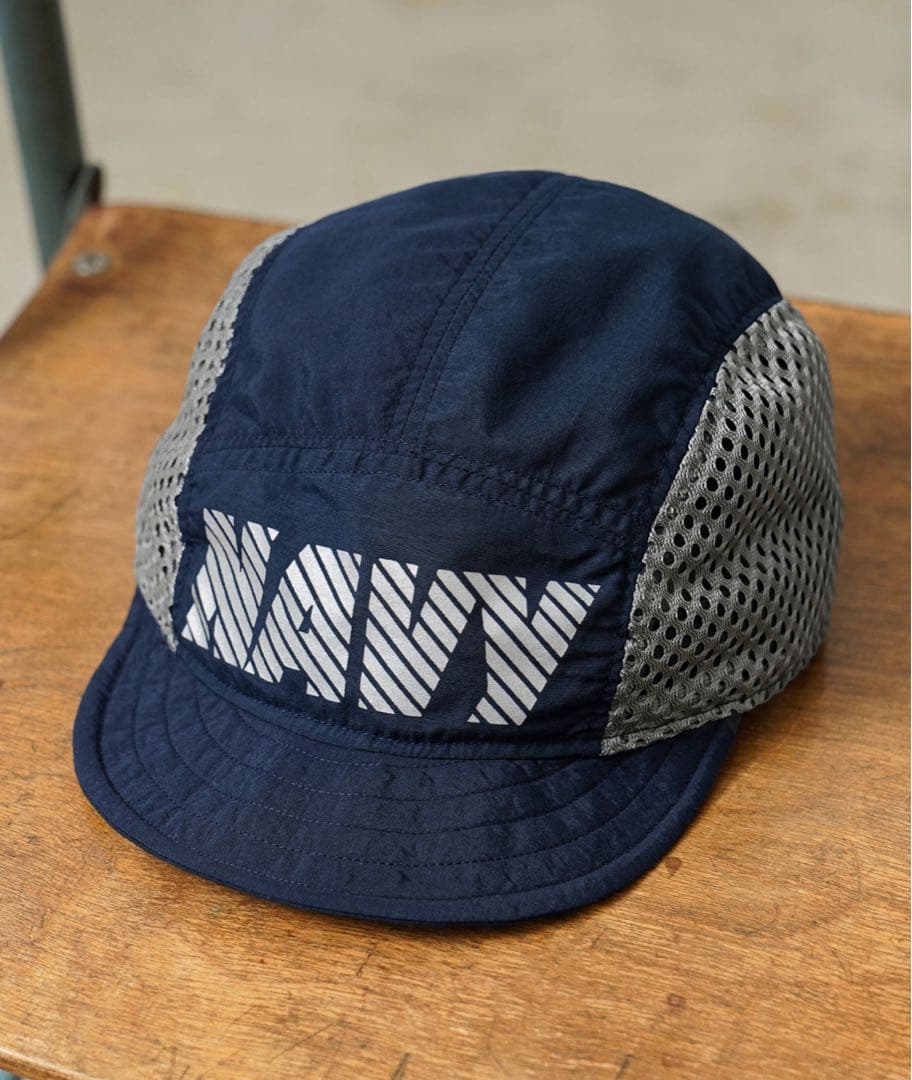 ワイパーインク リメイク ランニングキャップ NAVY WAIPER