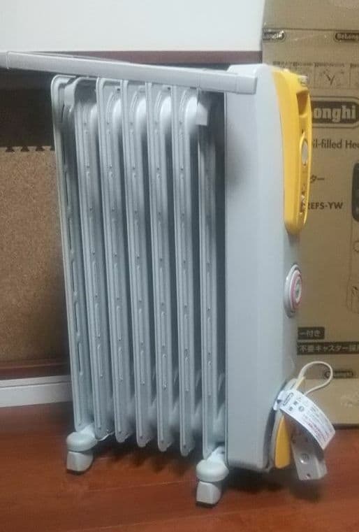 じん～わり暖める、デロンギ オイルヒーター