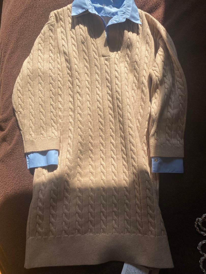 JUSGLITTYレイヤードケーブルミニワンピース　最終値下げ！