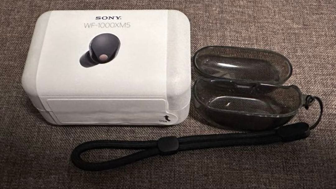 ケース付　SONY WF-1000XM5ワイヤレスイヤホン