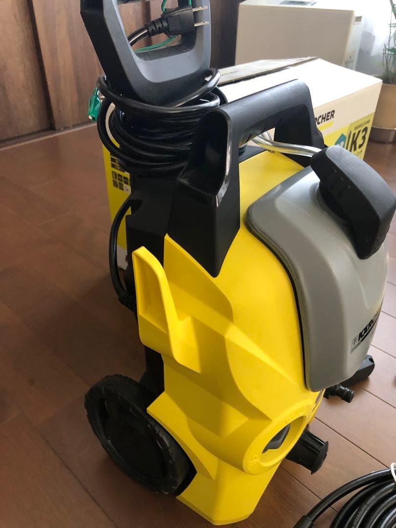 美品KARCHER ケルヒャーK3 サイレント高圧洗浄機本体