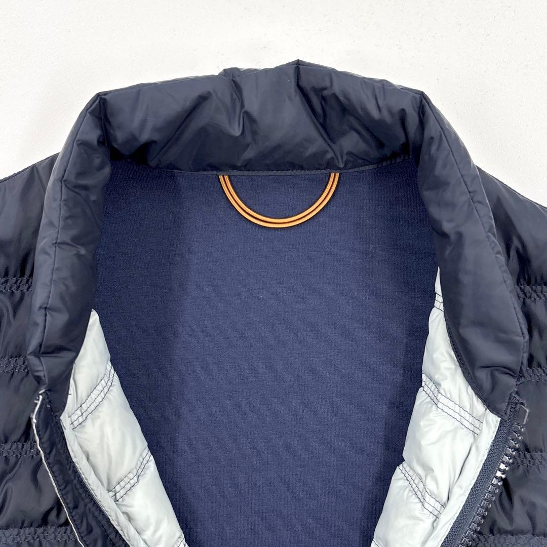 PEUTEREY 異素材切替 ハイブリッドダウンジャケット ダウン90% メンズ