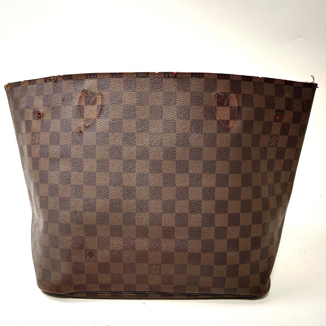ルイヴィトン　ダミエ　ネヴゥーフル　ハンドバッグ　取手破損　ジャンク