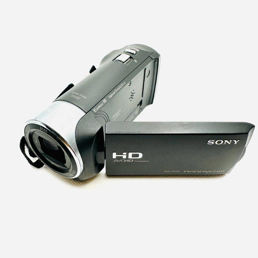 SONY ビデオカメラ HDR-CX470 ブラック