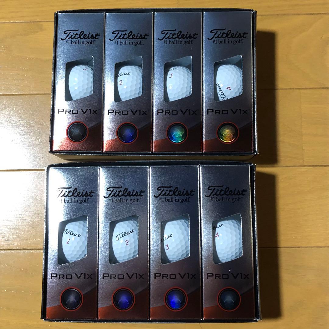 タイトリスト ProV1x ゴルフボール 2ダース