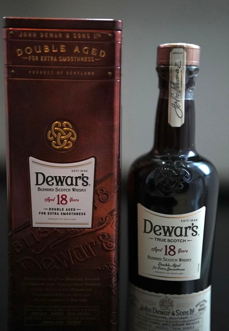 【新品未開栓】デュワーズ 18年 750ml スコッチウイスキーDewar's