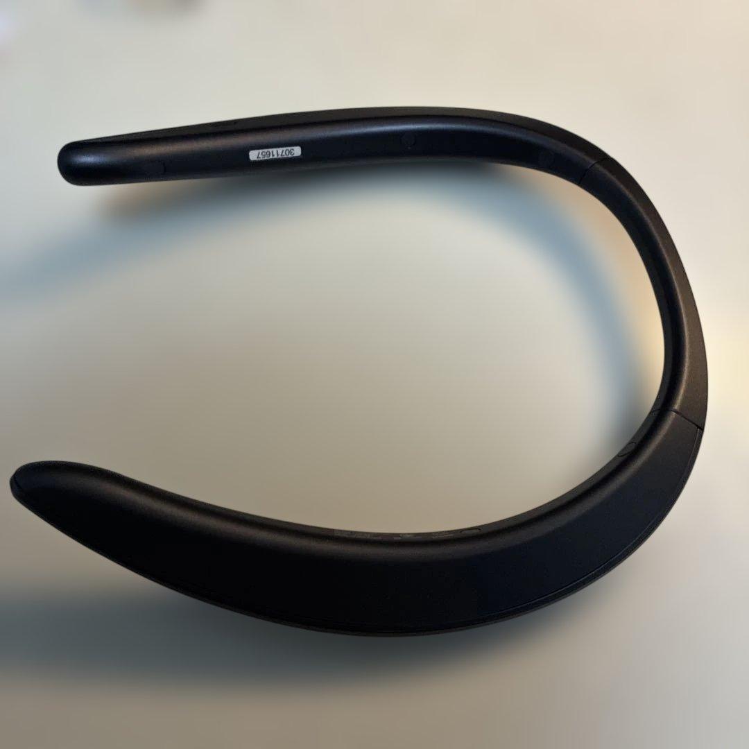 ほぼ未使用　SHARP AQUOS AN-SS3 ネックスピーカー ブラック