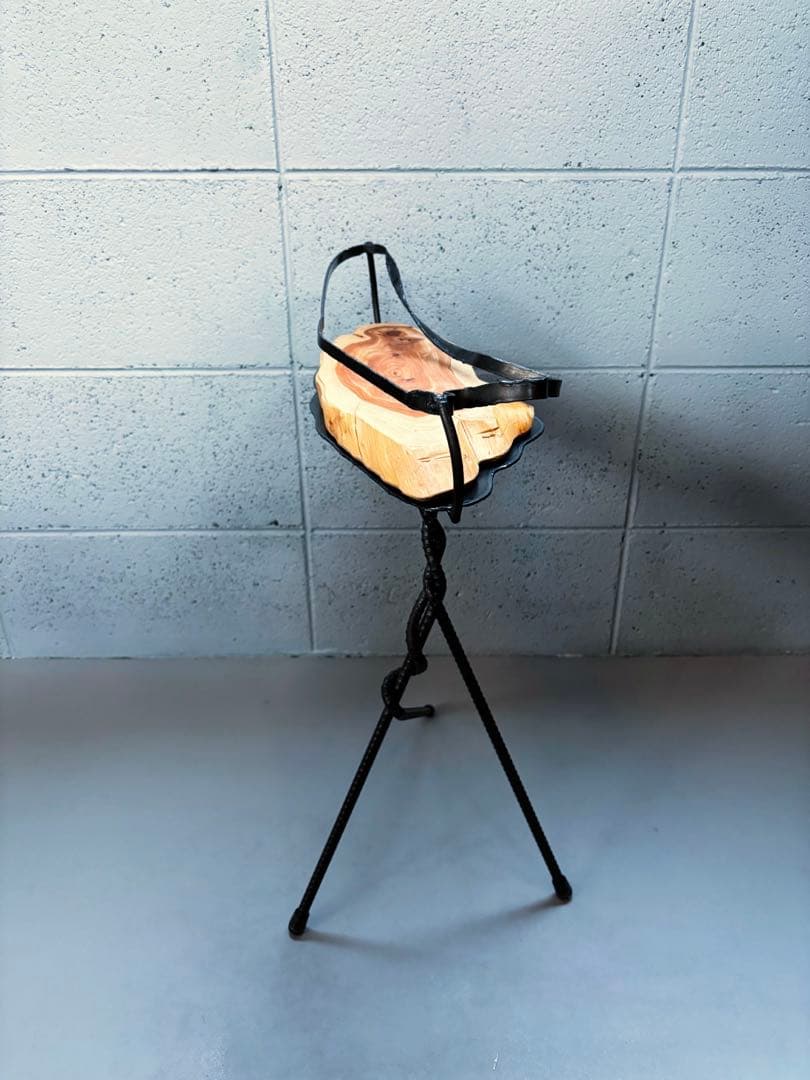 貝塚伊吹サイドテーブル観葉植物一輪挿し花台コーヒーテーブルナイトテーブル