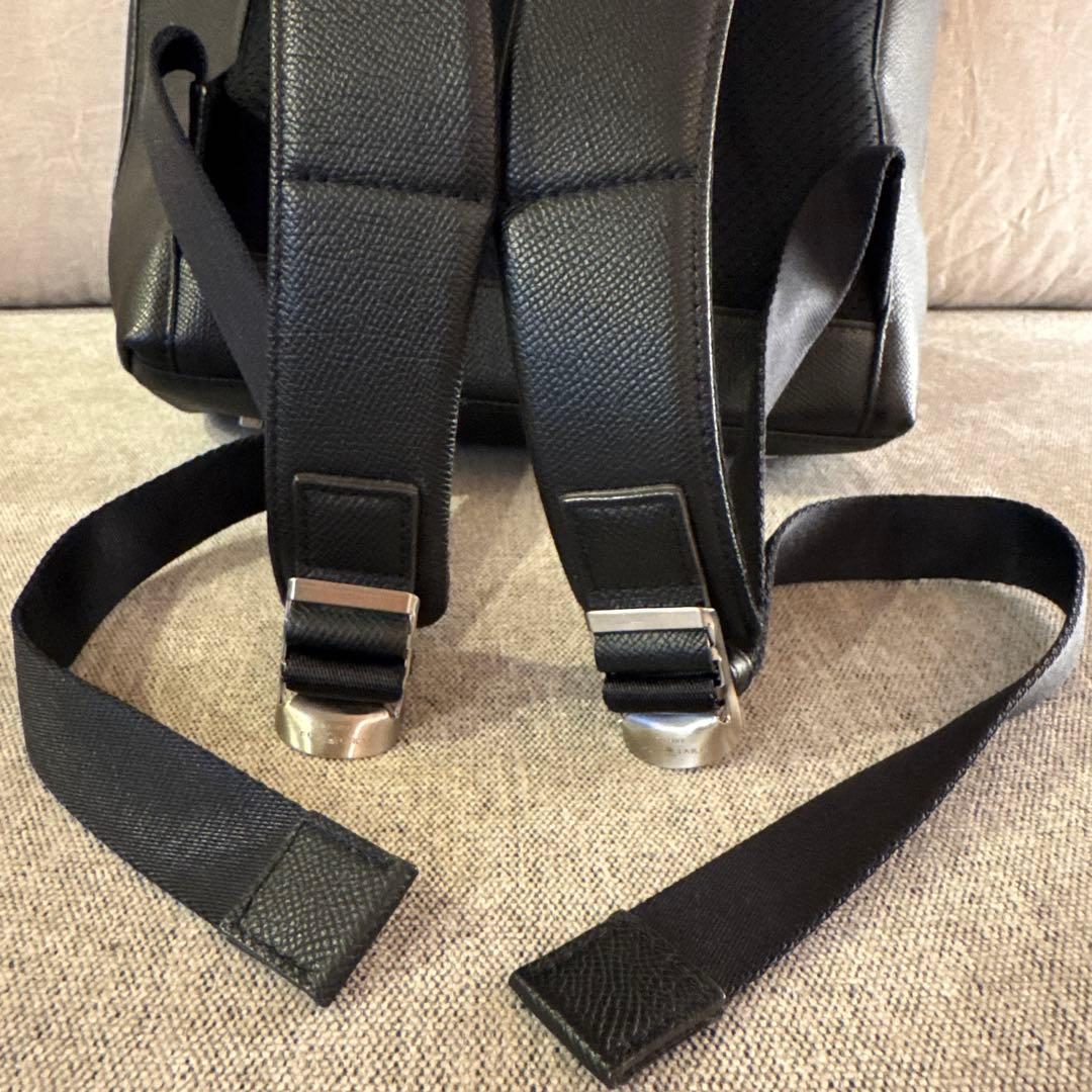 フジタカギャラリー ワープロラックス レザーリュック ブラック