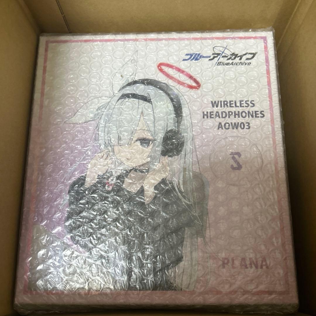 ワイヤレスヘッドホン ANIMA AOW03 ブルーアーカイブ ブルアカ　プラナ