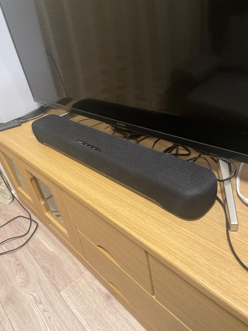 ヤマハ コンパクトサウンドバー SR-C20A(R) 横幅60cm PC ゲーm