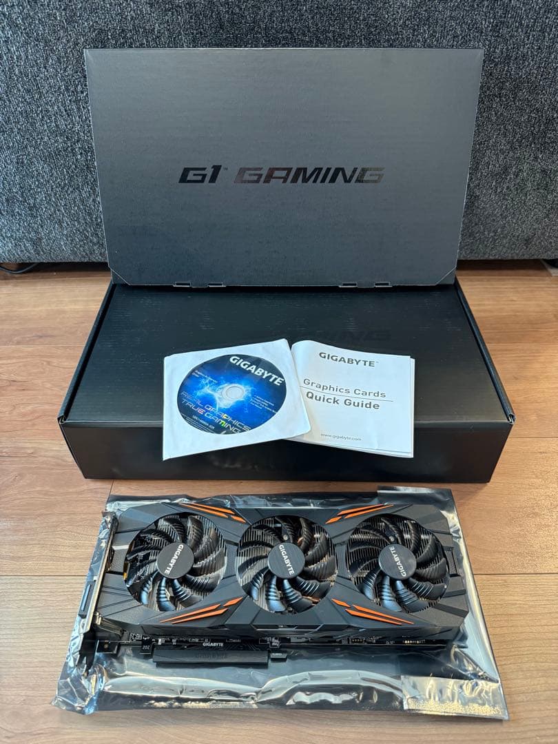 GIGABYTE GTX1070 8GB GV-N1070G1 動作確認済　箱有