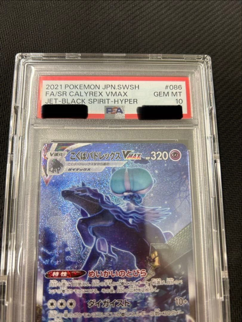 こくばバドレックスVMAX HR SA PSA10