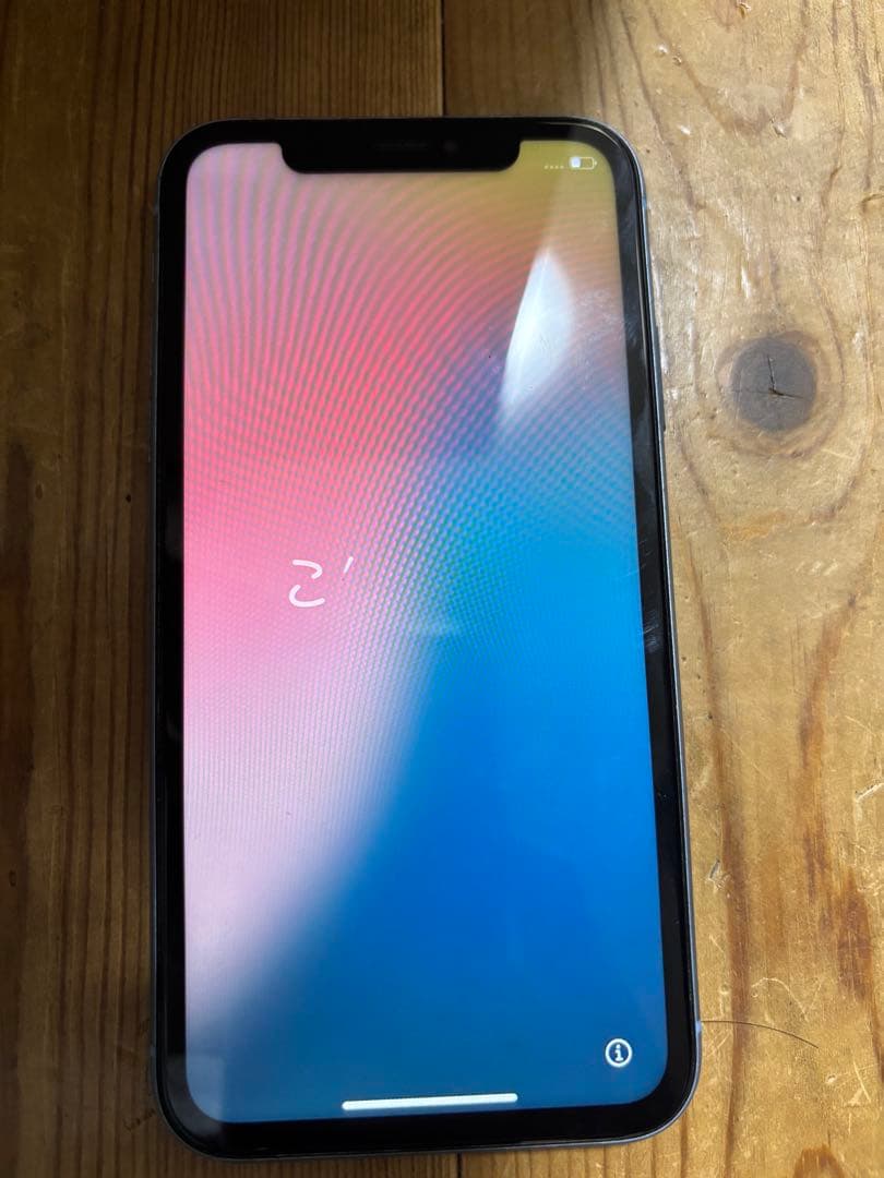 iPhoneXR 128GB バッテリー79% simフリー