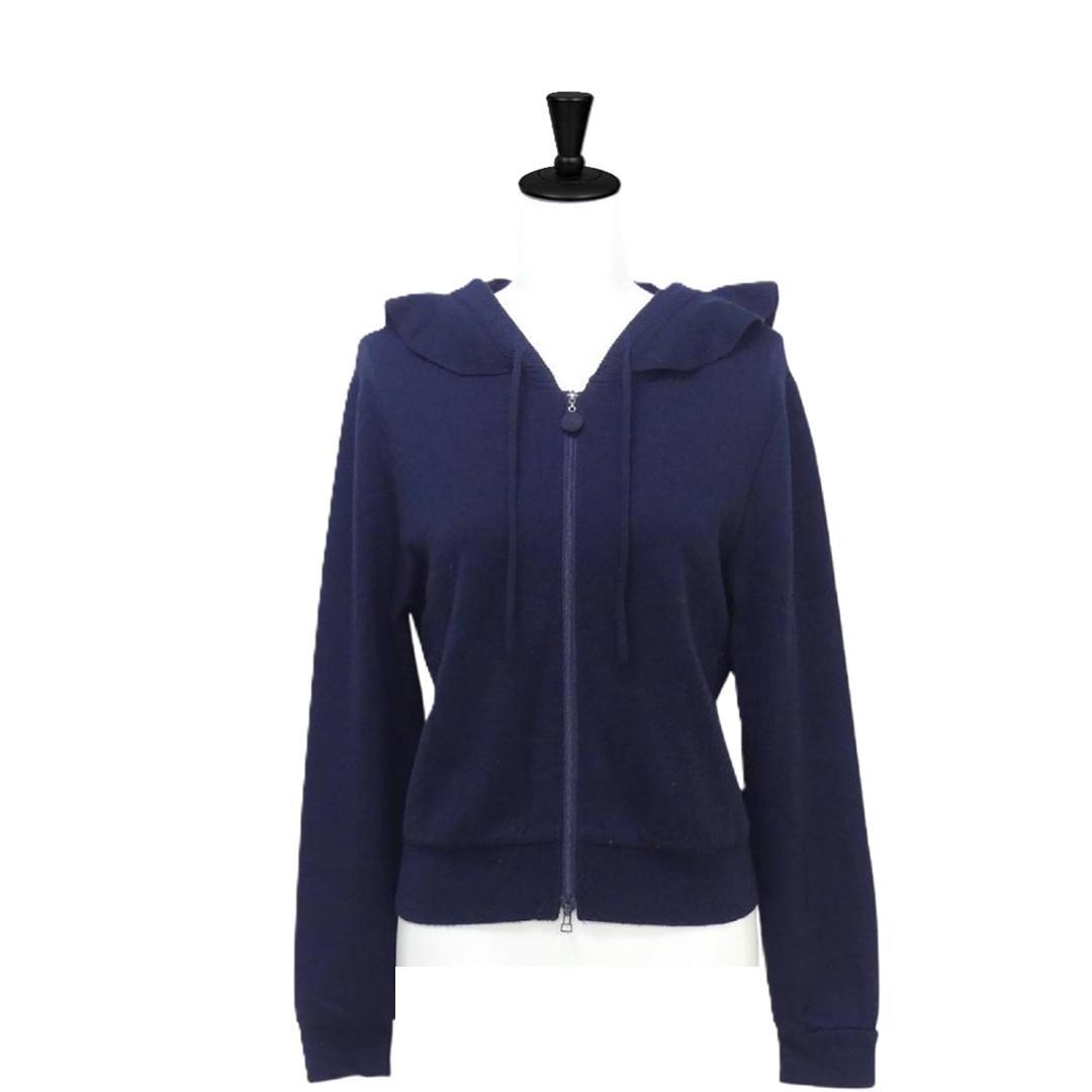 美品★TO BE CHIC ニットパーカー Ⅱ