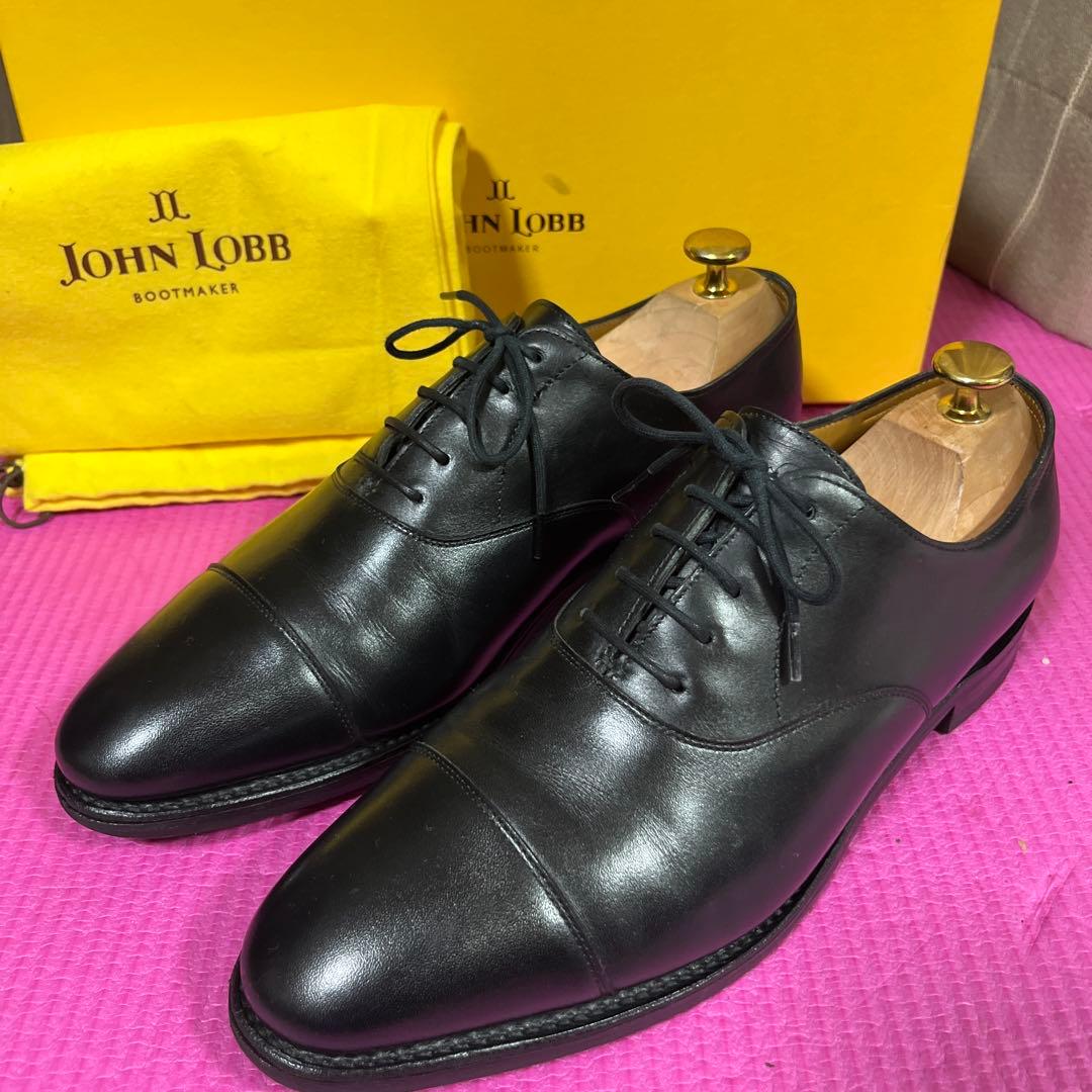 ジョンロブ　シティ2　黒　6E　美品