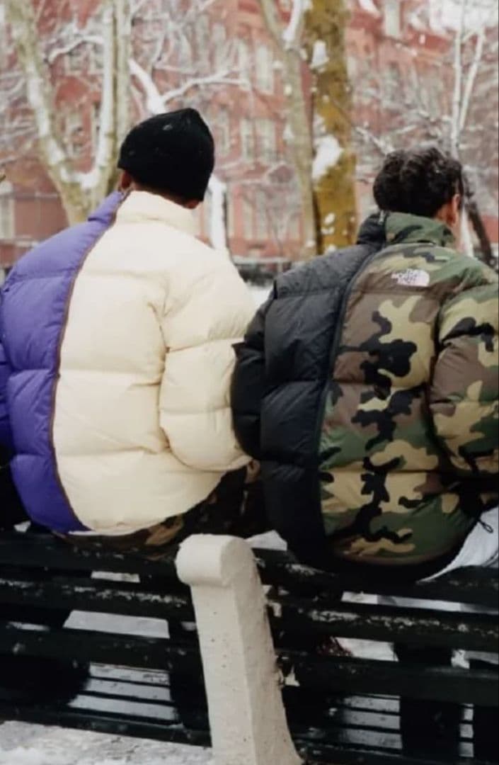 トップス Supreme x TNF Split Nuptse Jacket