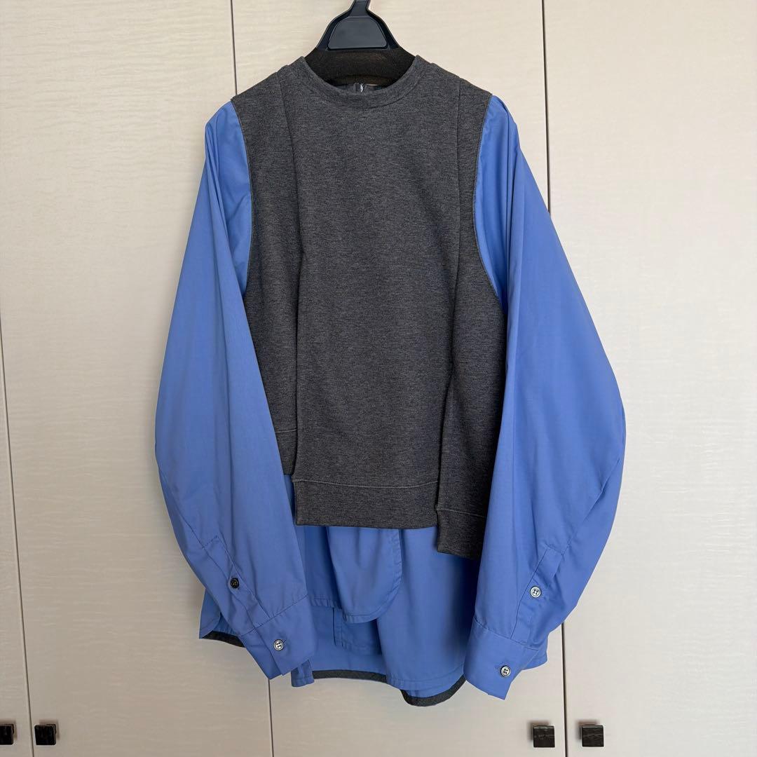 ENFOLDエンフォルド完売品　レイヤードプルオーバー