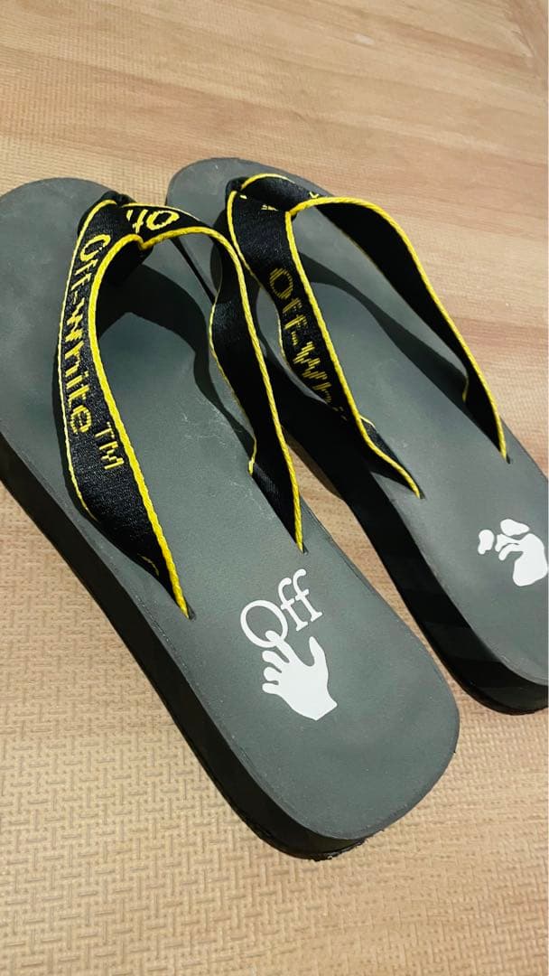 す*げ様 【OFF WHITE】Industrial Logo Platform