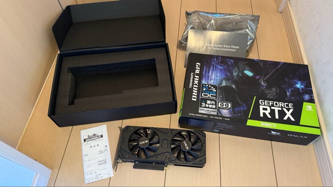 rtx3060ti 8GB 送料込み　動作品