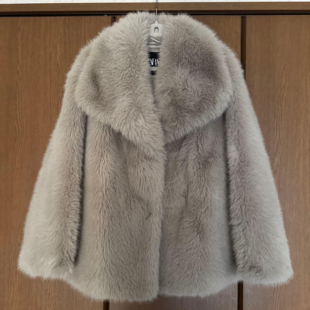ZARA ファーコート