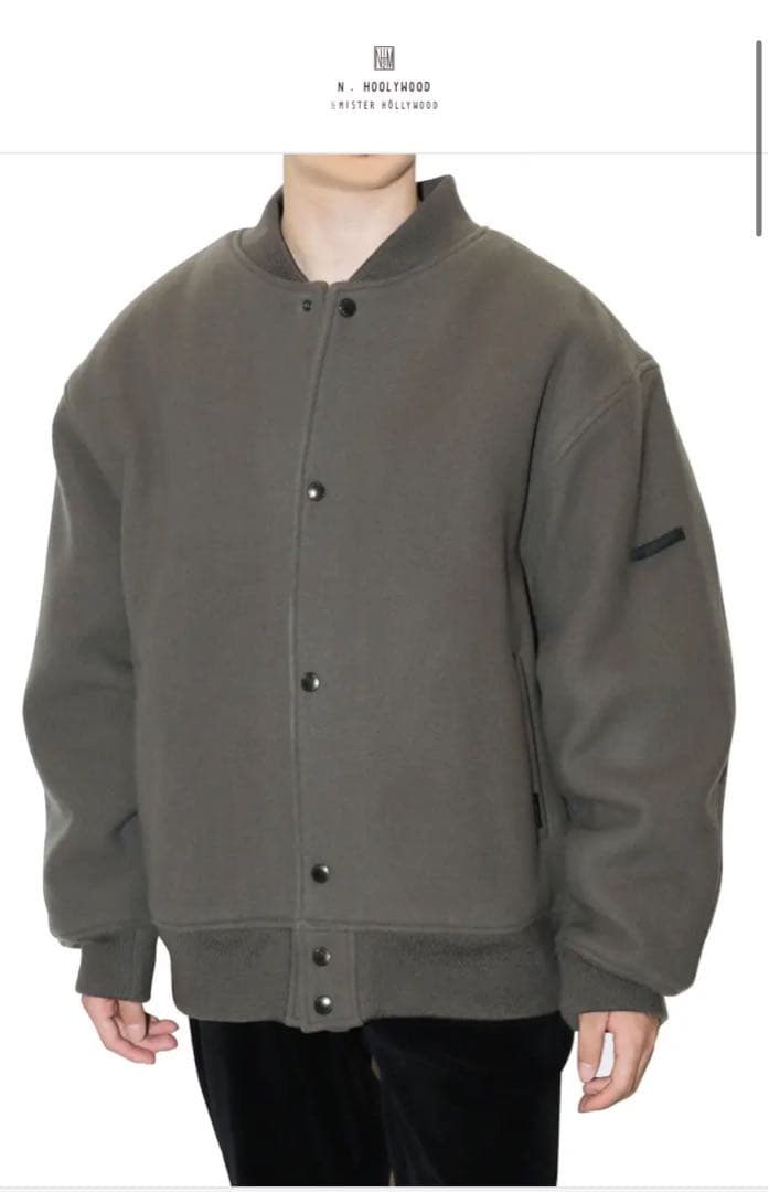 ジャケット・アウター N.HOOLYWOOD COMPILE STADIUM BLOUSON