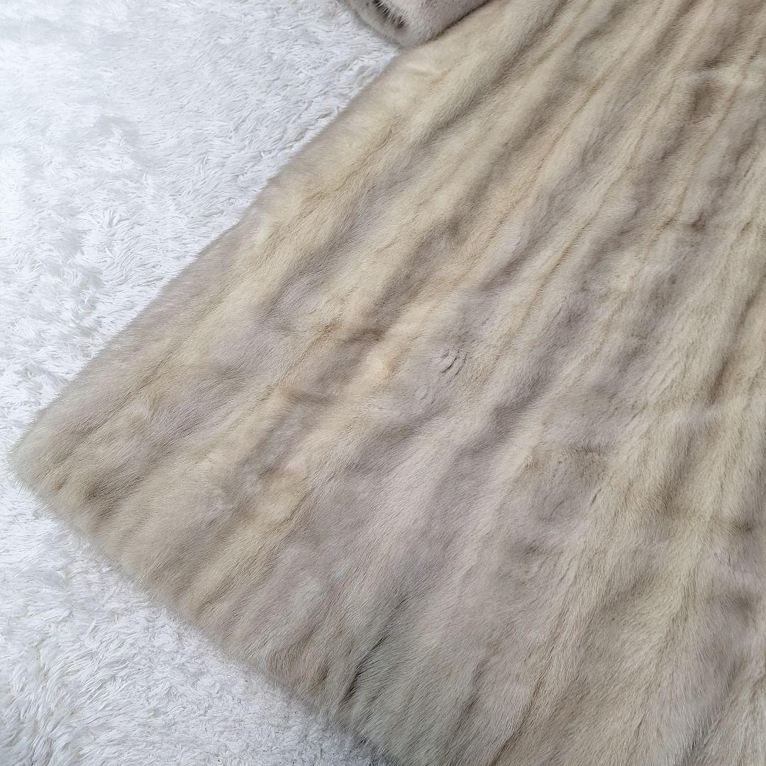 International Far サファイアミンク　ロングコート　2XL