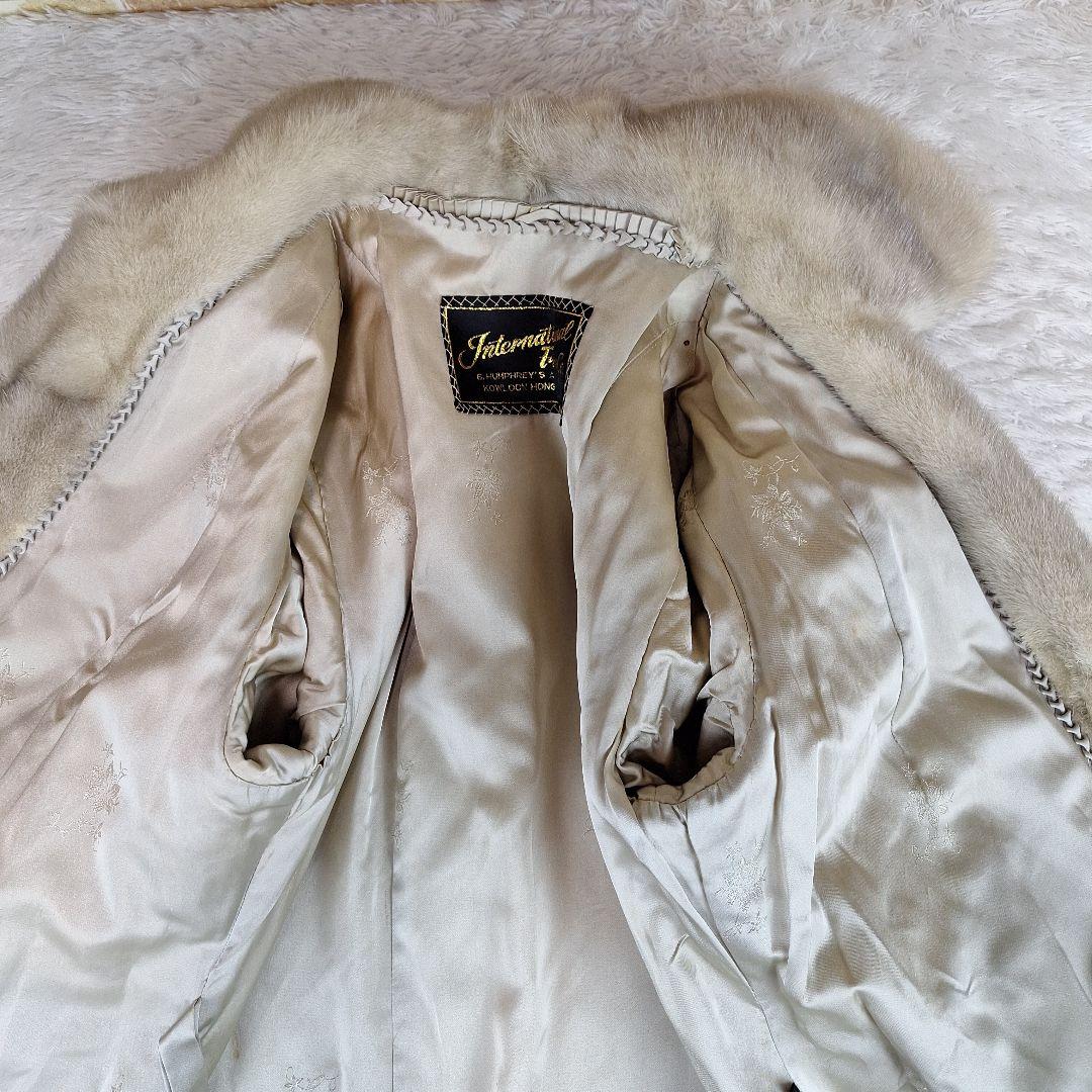 International Far サファイアミンク　ロングコート　2XL