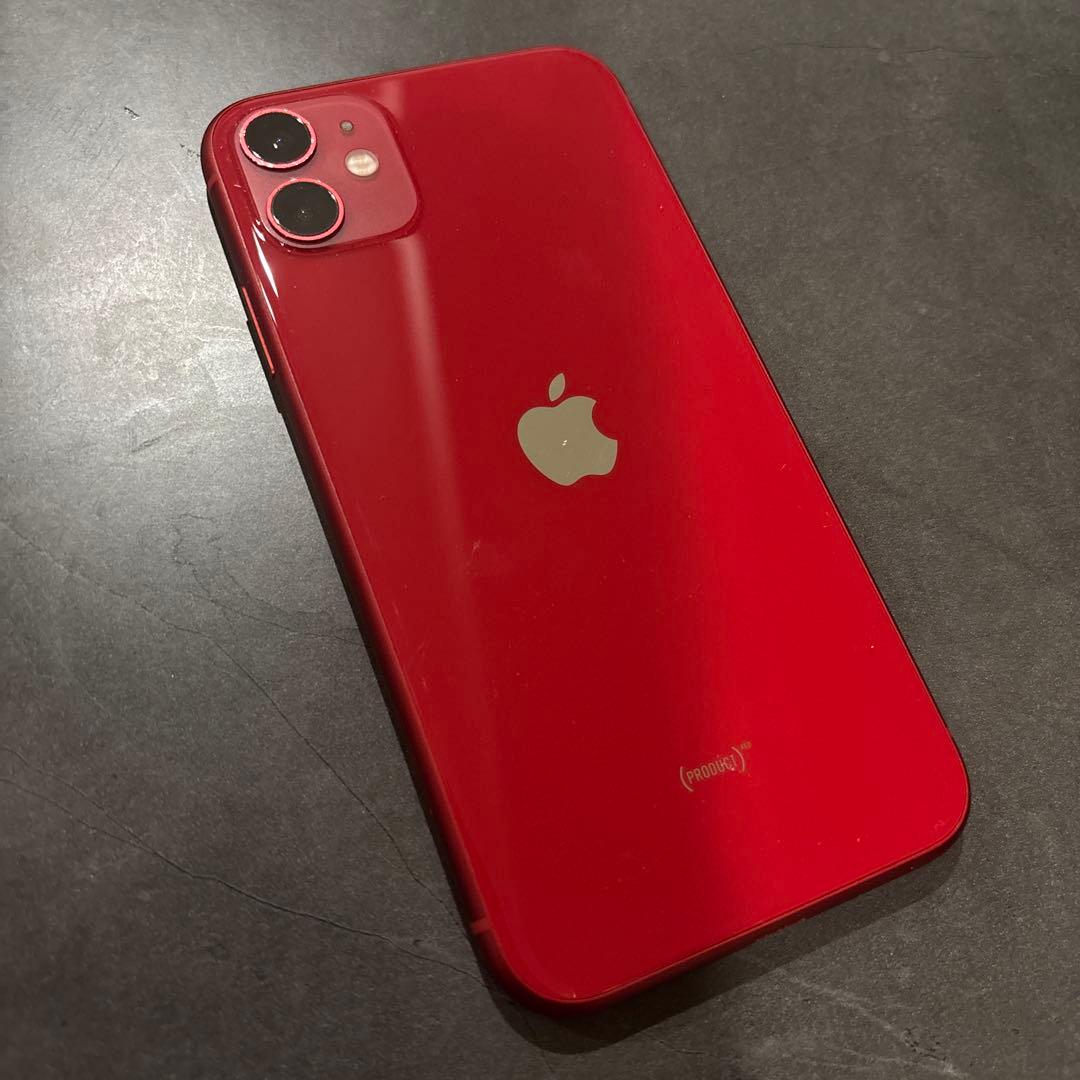 A*n様 iPhone11 本体 256G レッド フェイスID機能なし