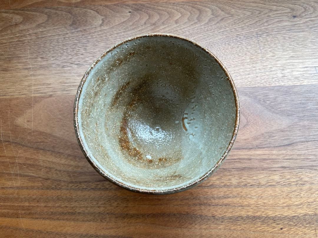 【十四代朝日豊斎】梅華皮はぜ釉茶碗