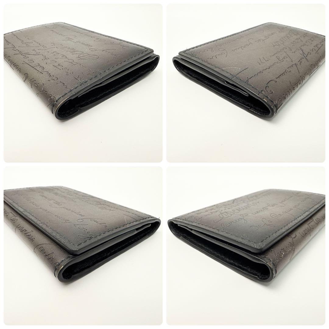 ベルルッティ インブイア スクリットレザー カードケース 名刺入れ メンズ